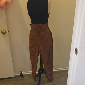 Lululemon Athletica Brown Drawstring Pants